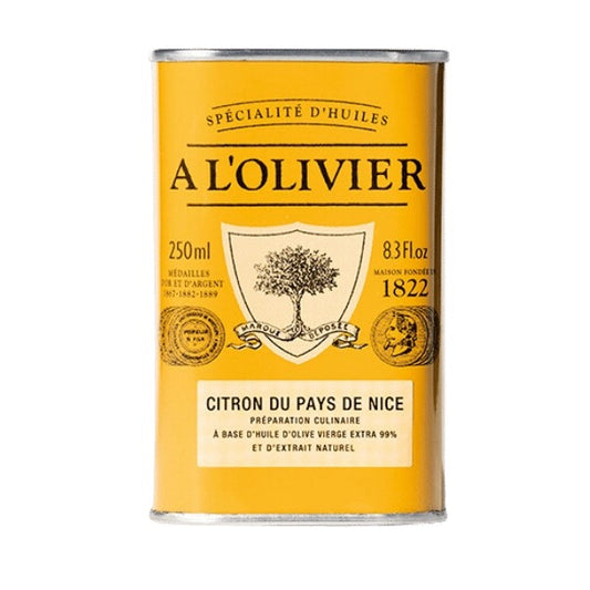 Aromatic Lemon Infused Olive Oil from Nice
